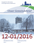 Gemeindebrief Dezember-Januar 2016